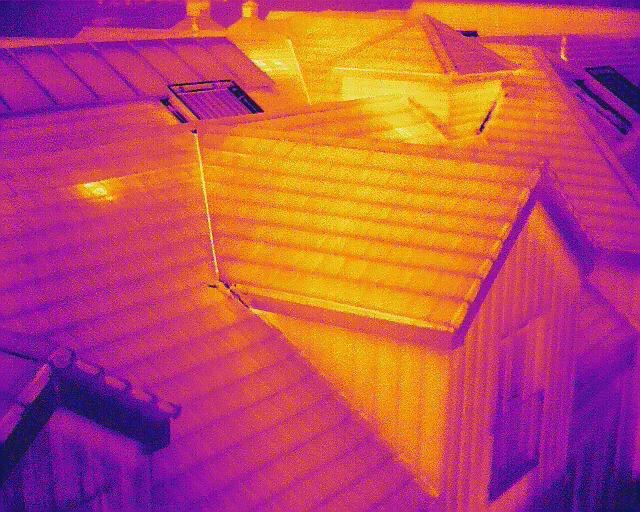 Thermal Imaging Roof Survey Image Ashford